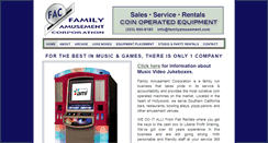 Desktop Screenshot of familyamusement.com